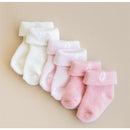 Kyte Baby 3Pk Socks In Pastel, Cloud/Sakura/Crepe Image 1