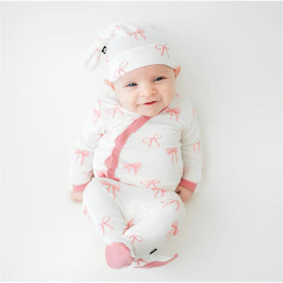 Kyte Baby - Baby Girl Take Me Home Set With Cap In Bow Image 1