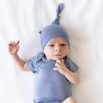 Kyte Baby - Baby Knotted Cap In Slate  Image 1