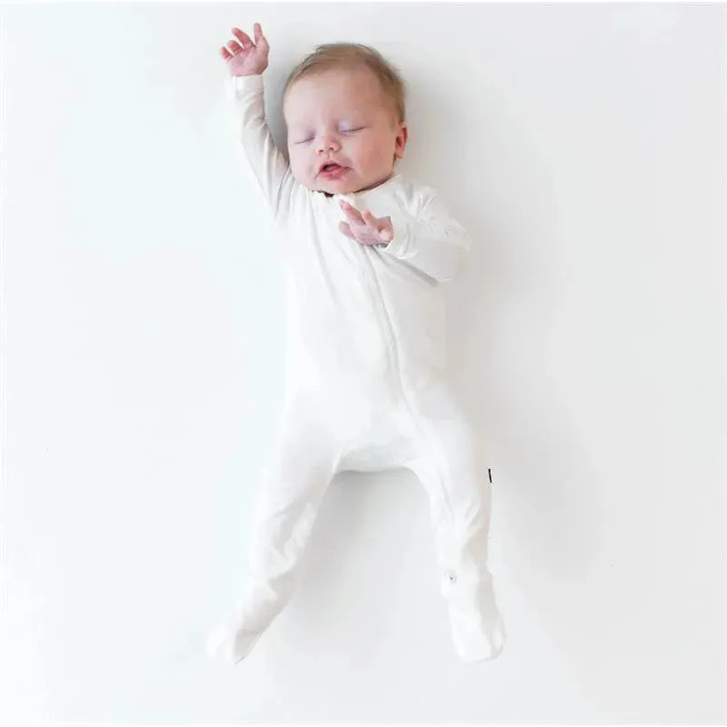 Kyte Baby - Baby Zippered Footie In Cloud Image 1