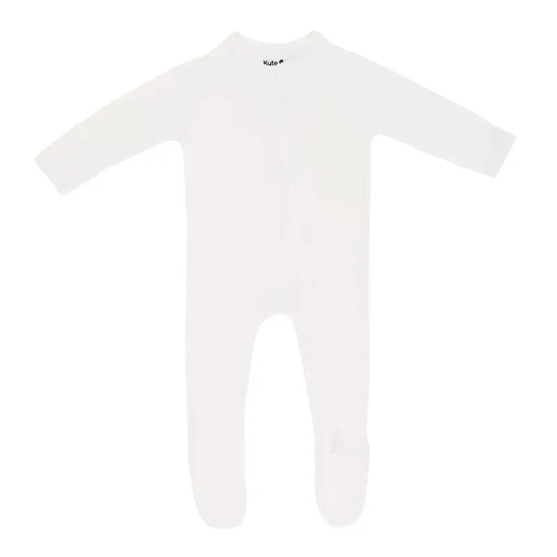 Kyte Baby - Baby Zippered Footie In Cloud Image 2
