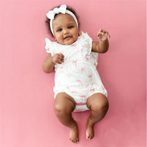 Kyte Baby Bubble Romper In Bow Image 1