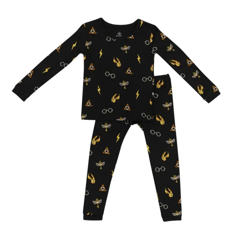 Kyte Baby - Long Sleeve Pajamas Harry Potter Midnight Icon Image 3