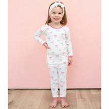 Kyte Baby Long Sleeve Pajamas In Bow 5T Image 2