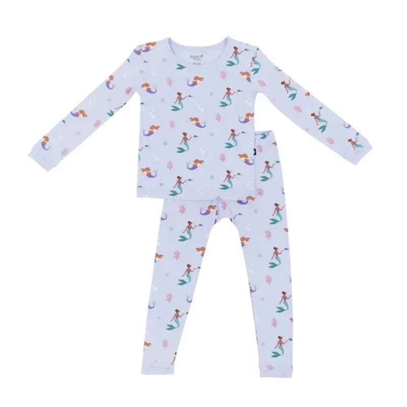 Kyte Baby - Long Sleeve Pajamas In Mermaid Image 2