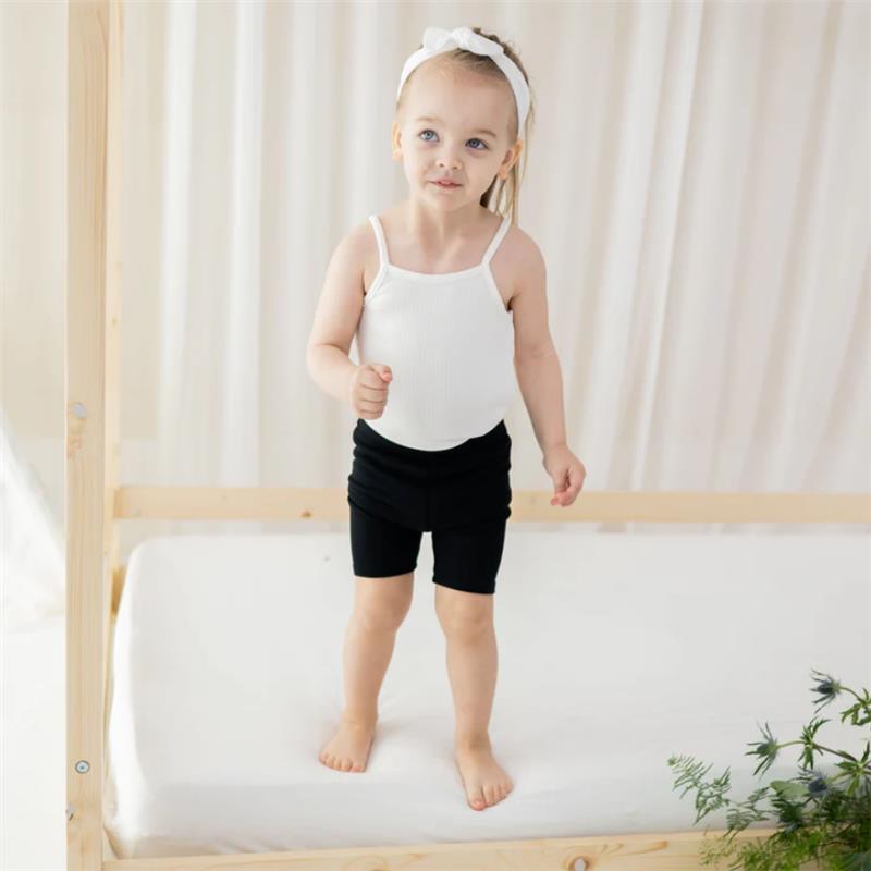 Kyte Baby - Spaghetti Strap Body Leotard In Cloud 2T Image 1