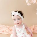 Kyte Baby Spaghetti Strap Ruffle Romper In Bow Image 3