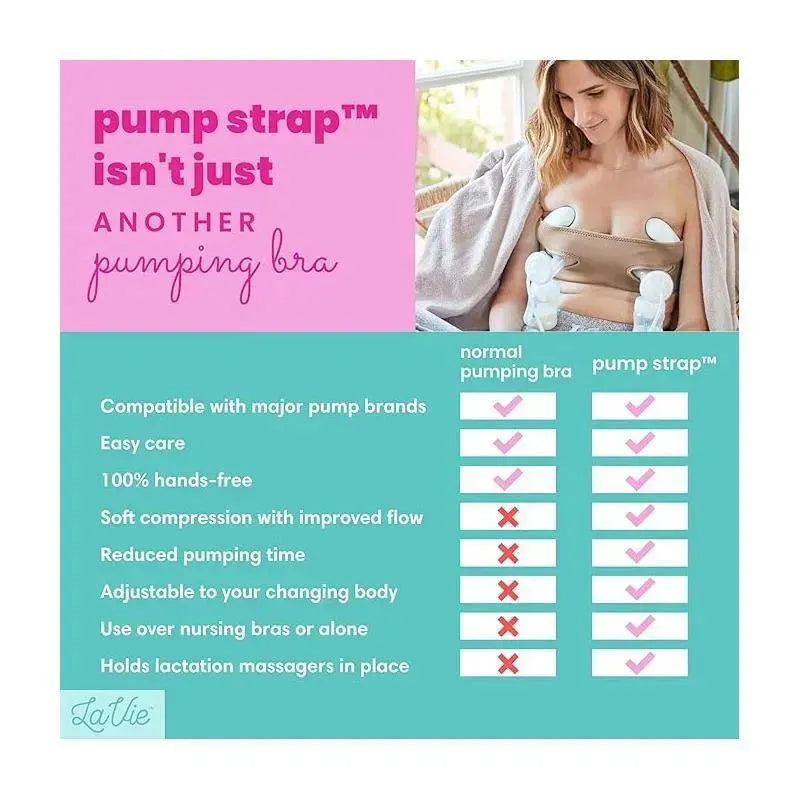 Lavie Pump Strap Hands-Free Pumping & Nursing Bra