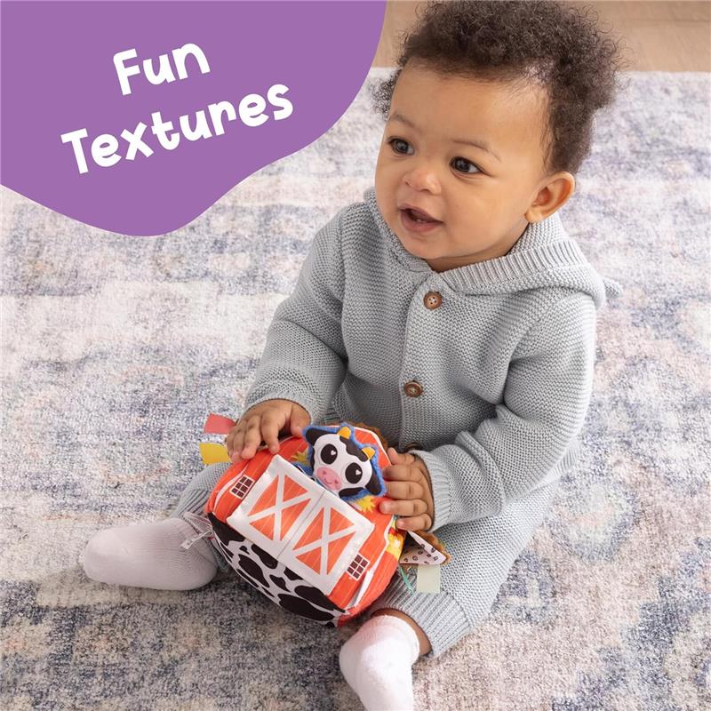 Lamaze - Peek-a-Moo Friendly Barn, Educational Sensory Toys with Plush Farm Animals and Soft Barn Image 5