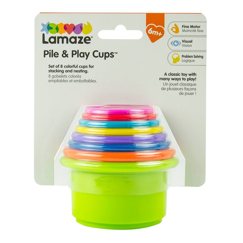 Lamaze Pile & Play Stacking Cups Image 5
