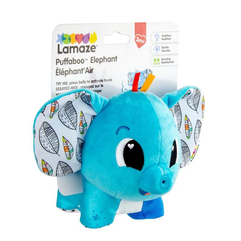Lamaze - Puffaboo™ Elephant – Sensory Toy For Babies And Toddlers Image 4