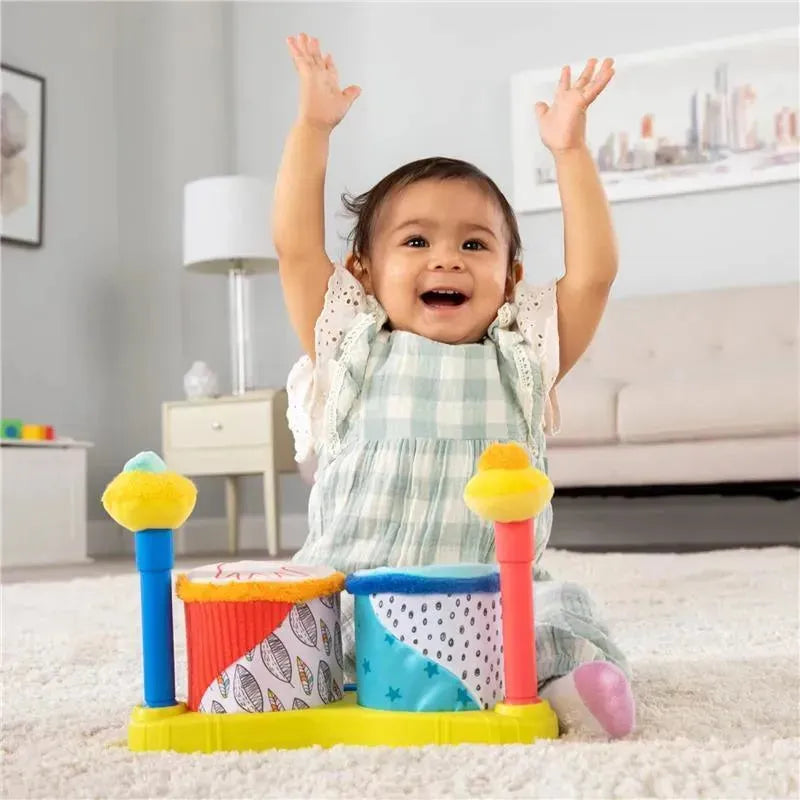 Lamaze - Squeeze Beats First Drum Set - Musical Baby Toys Image 3