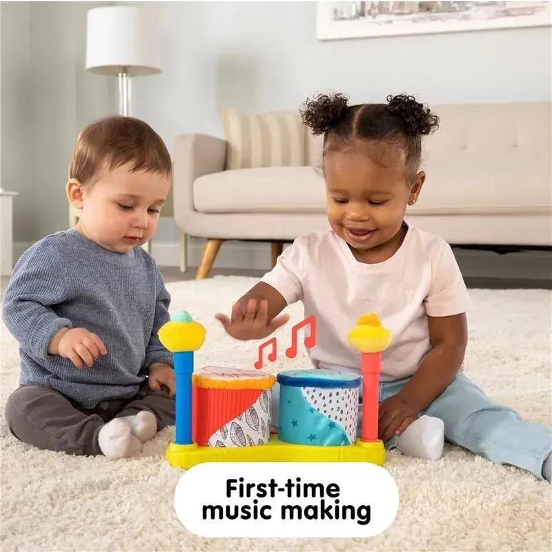 Lamaze - Squeeze Beats First Drum Set - Musical Baby Toys Image 6