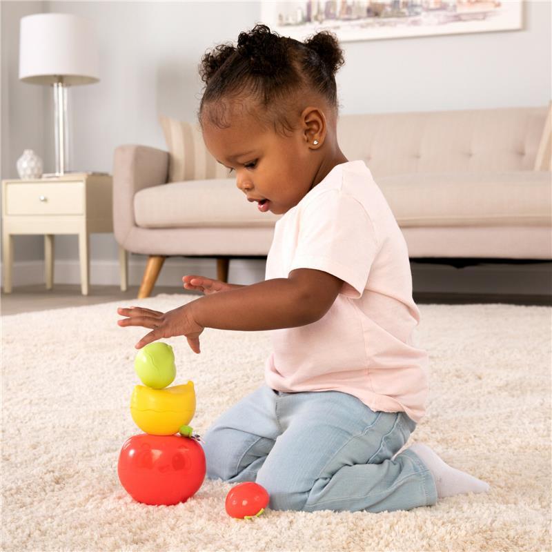 Lamaze - Stack & Nest Fruit Pals™ – Sensory Baby Toy Image 5