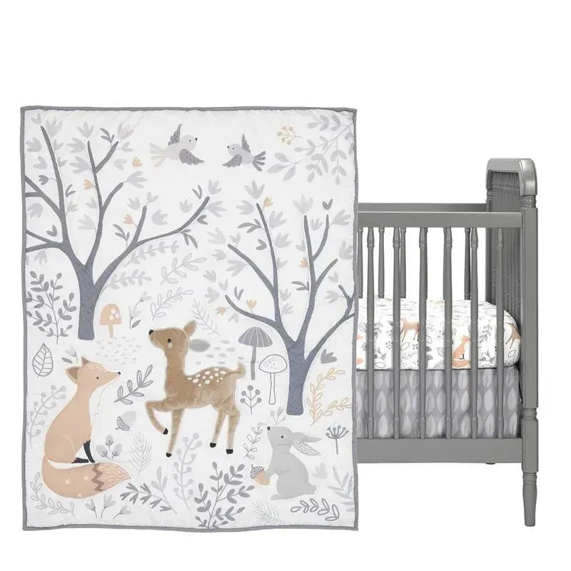 Lambs & Ivy - 3 Piece Baby Bedding Set, Deer Park Image 2