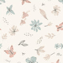Lambs & Ivy - Baby Blooms Watercolor Floral/Butterfly Cotton Fitted Crib Sheet Image 2