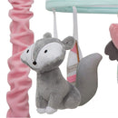 Lambs & Ivy - Little Spirit Coral/Mint Southwest Fox & Owl Musical Baby Crib Mobile Image 3