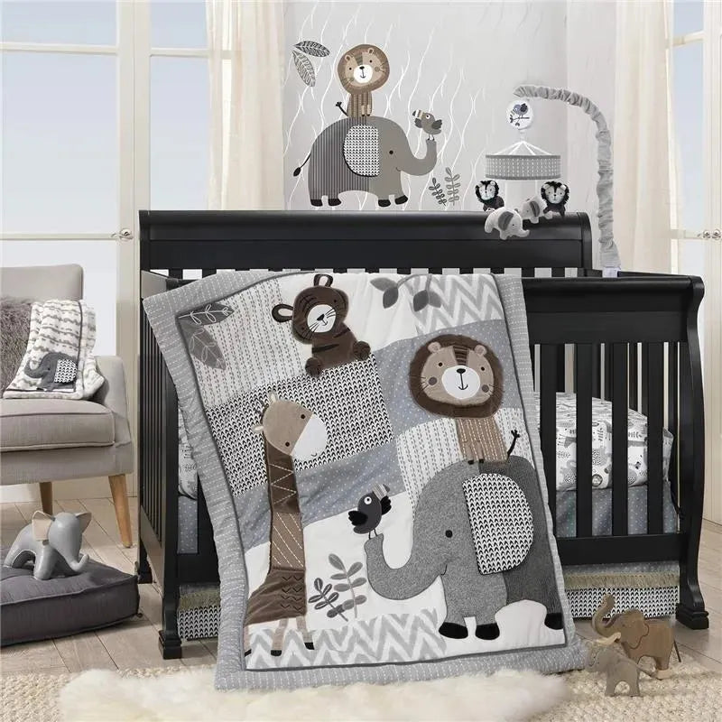 Lambs & Ivy - Baby Jungle Hamper Image 4