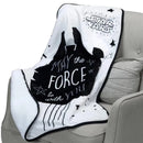 Lambs & Ivy - Baby Sherpa Blanket, Stars Wars Millennium Falcon Image 6