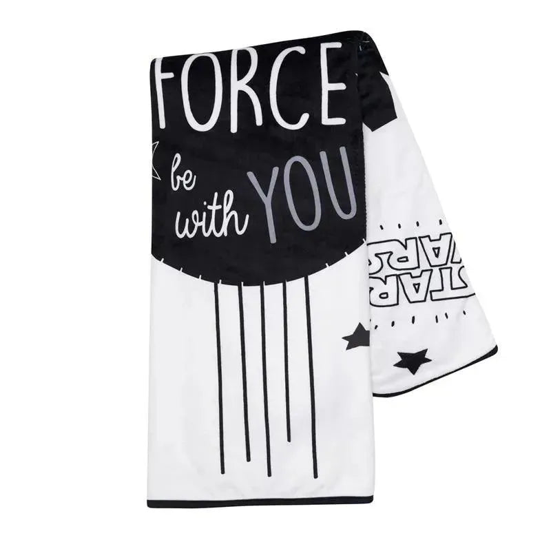 Lambs & Ivy - Baby Sherpa Blanket, Stars Wars Millennium Falcon Image 3