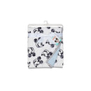 Lambs & Ivy Black & White Mickey Mouse Baby Blanket Image 9