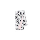 Lambs & Ivy Black & White Minnie Mouse Baby Blanket Image 4