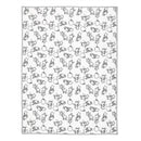 Lambs & Ivy Black & White Winnie The Pooh Baby Blanket Image 3