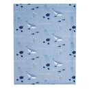 Lambs & Ivy Bubble & Squirt Baby Blanket Image 3