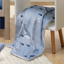 Lambs & Ivy Bubble & Squirt Baby Blanket Image 4