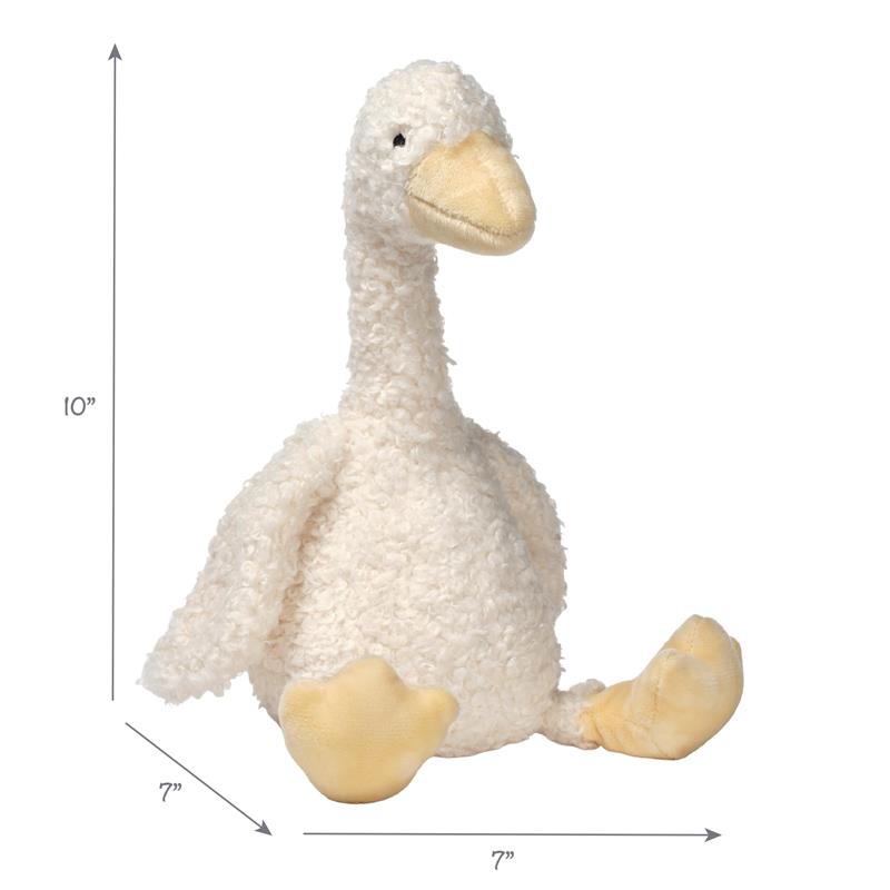 Lambs & Ivy Bunny Hop Organic Cotton Goose Plush Lucy Image 6