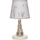Lambs & Ivy Bunny Hop Organic Cotton Lamp With Shade Image 1