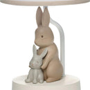 Lambs & Ivy Bunny Hop Organic Cotton Lamp With Shade Image 2