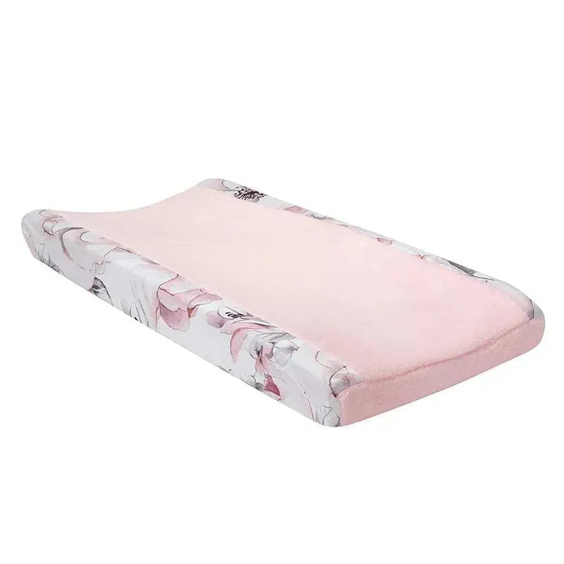 Lambs & Ivy Changing Pad Cover Botanical Baby Image 1