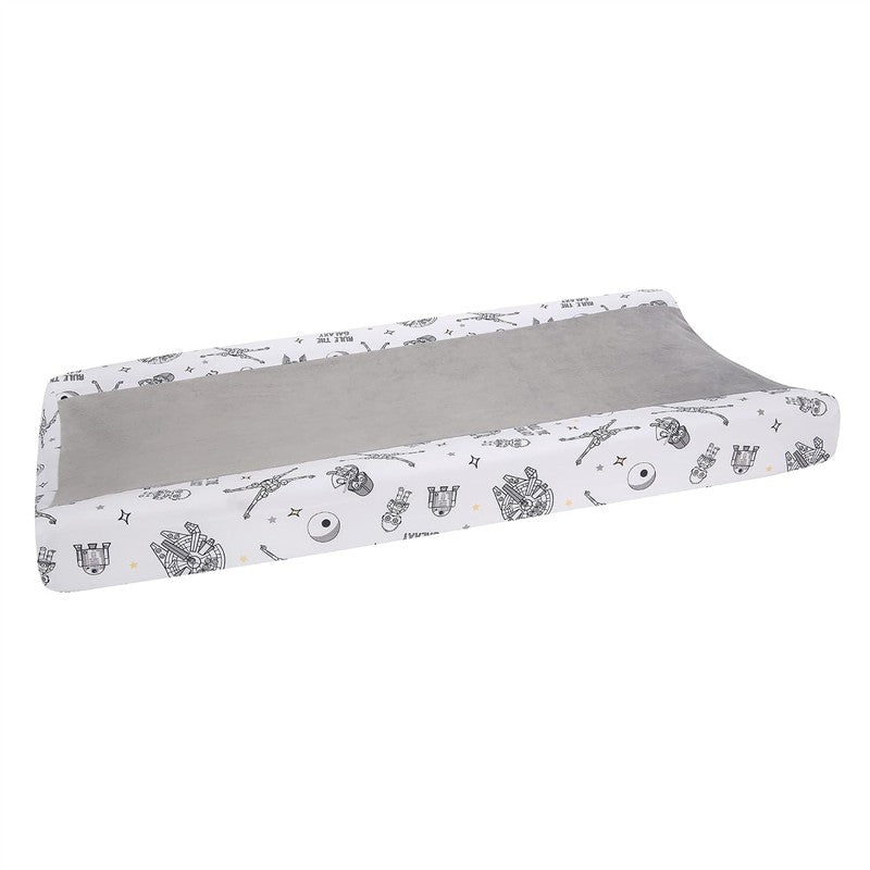 Lambs & Ivy - Changing Pad Cover, Stars Wars Millennium Falcon Image 3
