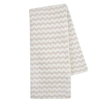 Lambs & Ivy Chevron Chenille Soft Baby Blanket Image 1