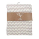 Lambs & Ivy Chevron Chenille Soft Baby Blanket Image 4