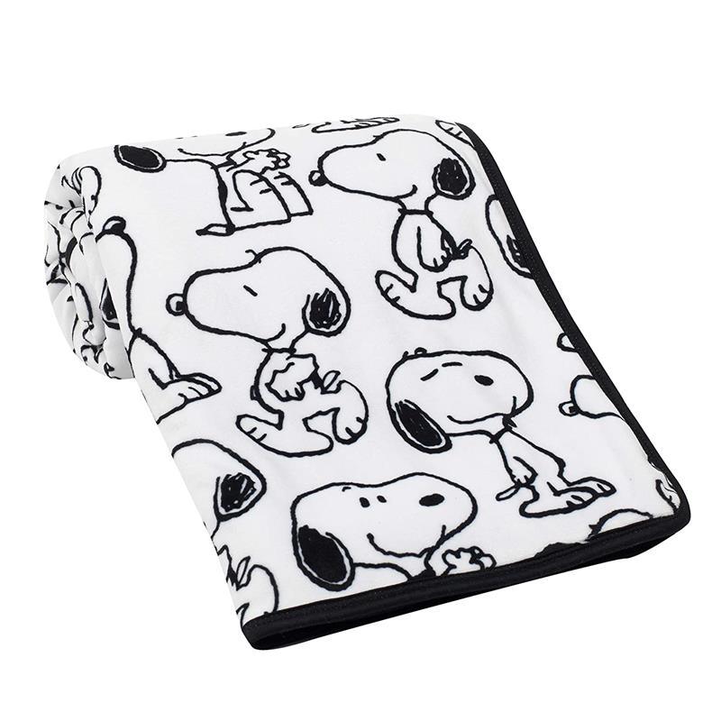 Lambs & Ivy Classic Snoopy Blanket Image 6