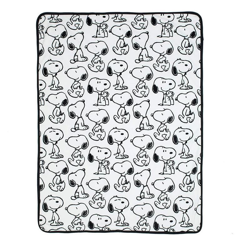 Lambs & Ivy Classic Snoopy Blanket Image 4
