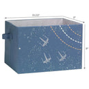 Lambs & Ivy Collapsible Storage Bin Organizer, Galaxy Image 3
