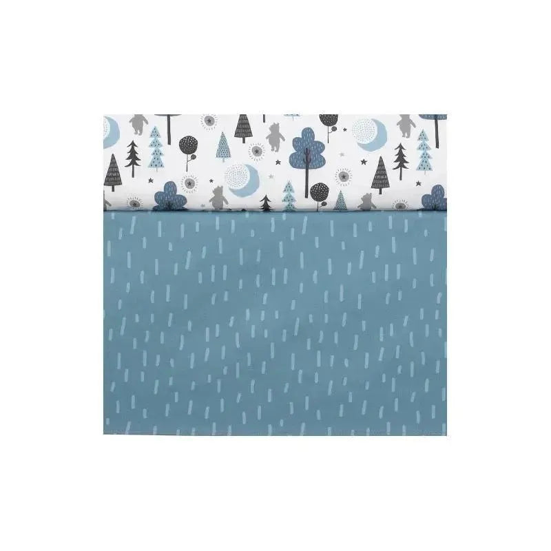 Lambs & Ivy - 3Pk Disney Forever Pooh Baby Crib Bedding Set, Blue Image 8