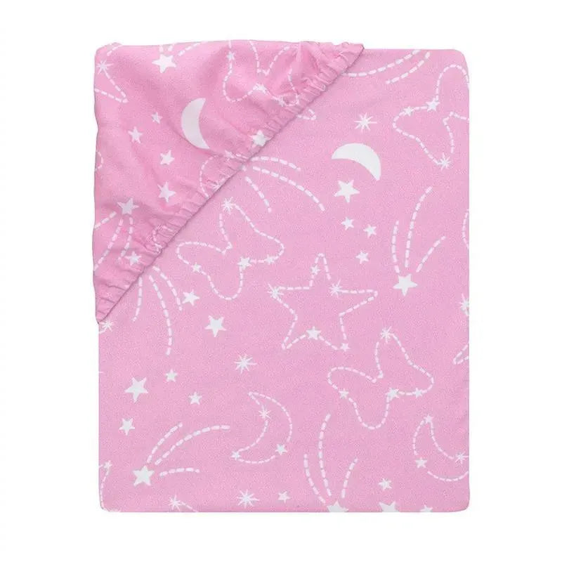 Lambs & Ivy Disney Minnie Mouse 4-Piece Crib Bedding Set, Gray/Pink Image 15