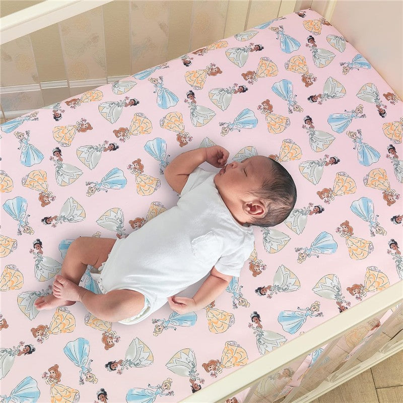 Lambs & Ivy - 3Pk Disney Princesses Nursery Baby Crib Bedding Set Image 6