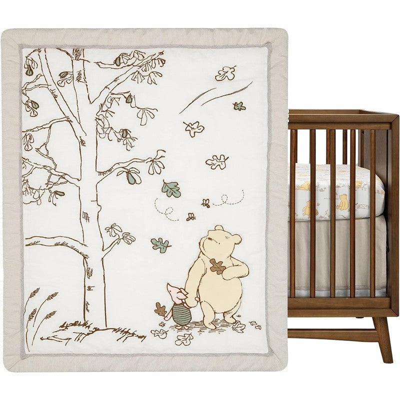 Lambs & Ivy Disney Storytime Pooh 3-Piece Crib Bedding Set Image 2