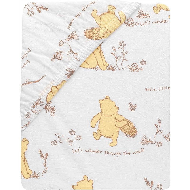 Lambs & Ivy Disney Storytime Pooh 3-Piece Crib Bedding Set Image 8