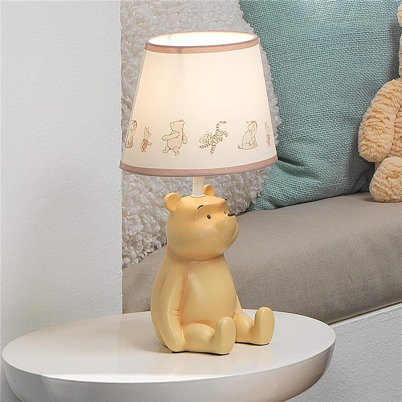 Lambs & Ivy Disney Storytime Pooh Lamp with Shade & Bulb Image 4