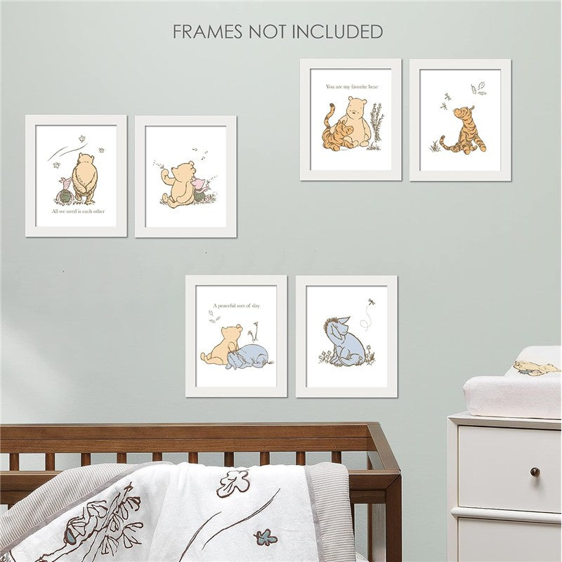 Lambs & Ivy Disney Storytime Pooh Unframed Wall Art Image 4
