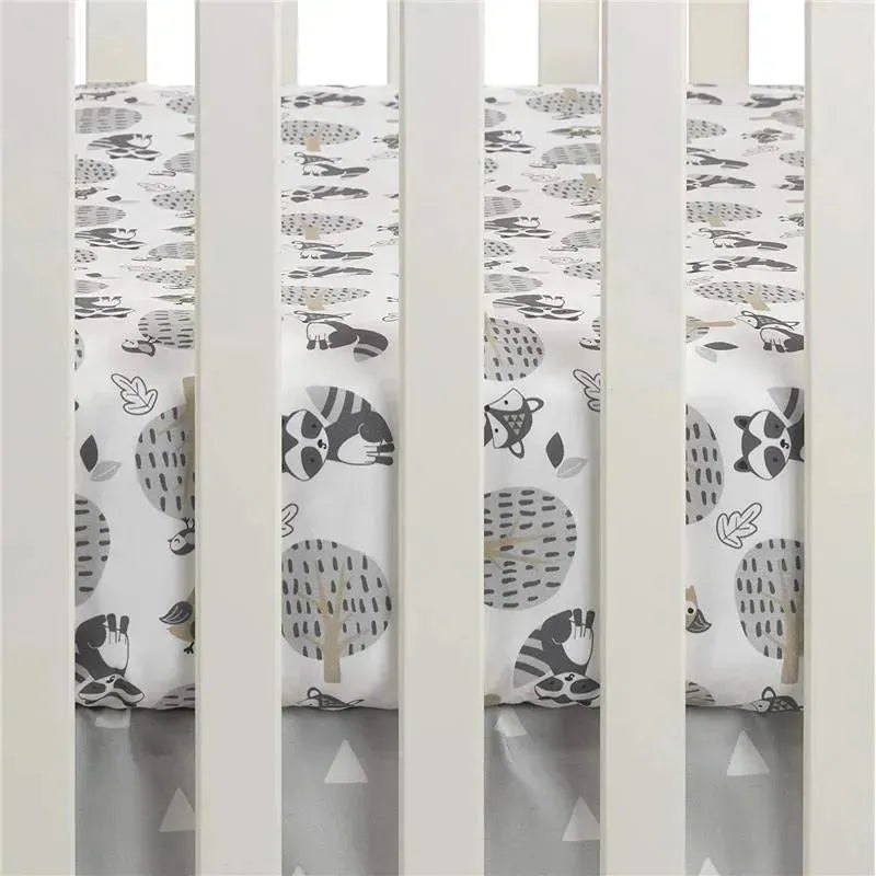 Lambs & Ivy - Fitted Crib Sheet, Little Rascals Image 3