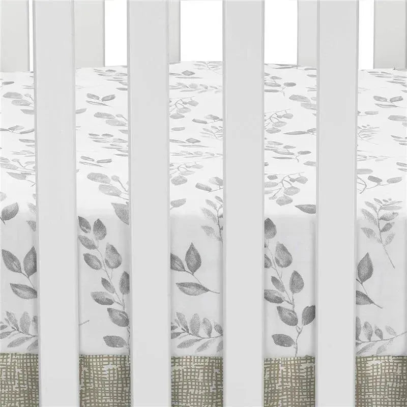 Lambs & Ivy - Fitted Crib Sheet, Painted Forest Image 2