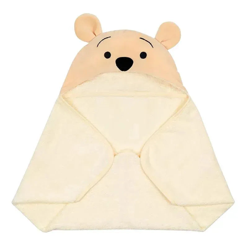 Lambs & Ivy Hooded Baby Bath Towel, Winnie The Pooh Image 2