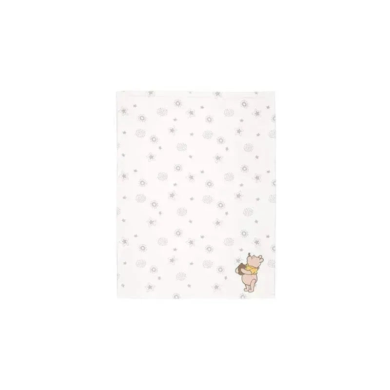 Lambs & Ivy Ivory Winnie The Pooh Baby Blanket Image 2